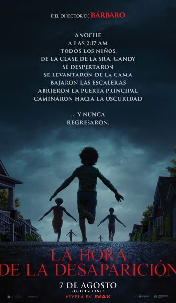 LA HORA DE LA DESAPARICION